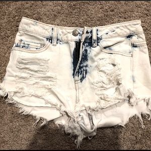 LF Distressed Shorts